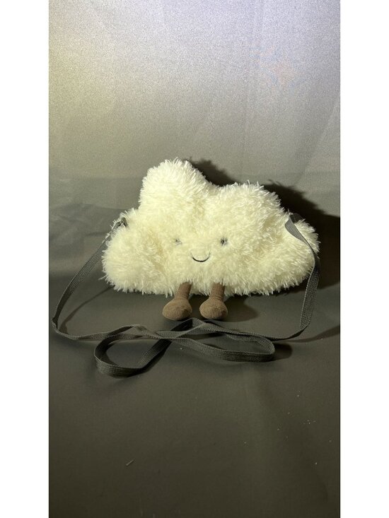 Jellycat Handbags - Jellycat Amuseables Cloud Bag Plush With Strap & Cute Smiling Face